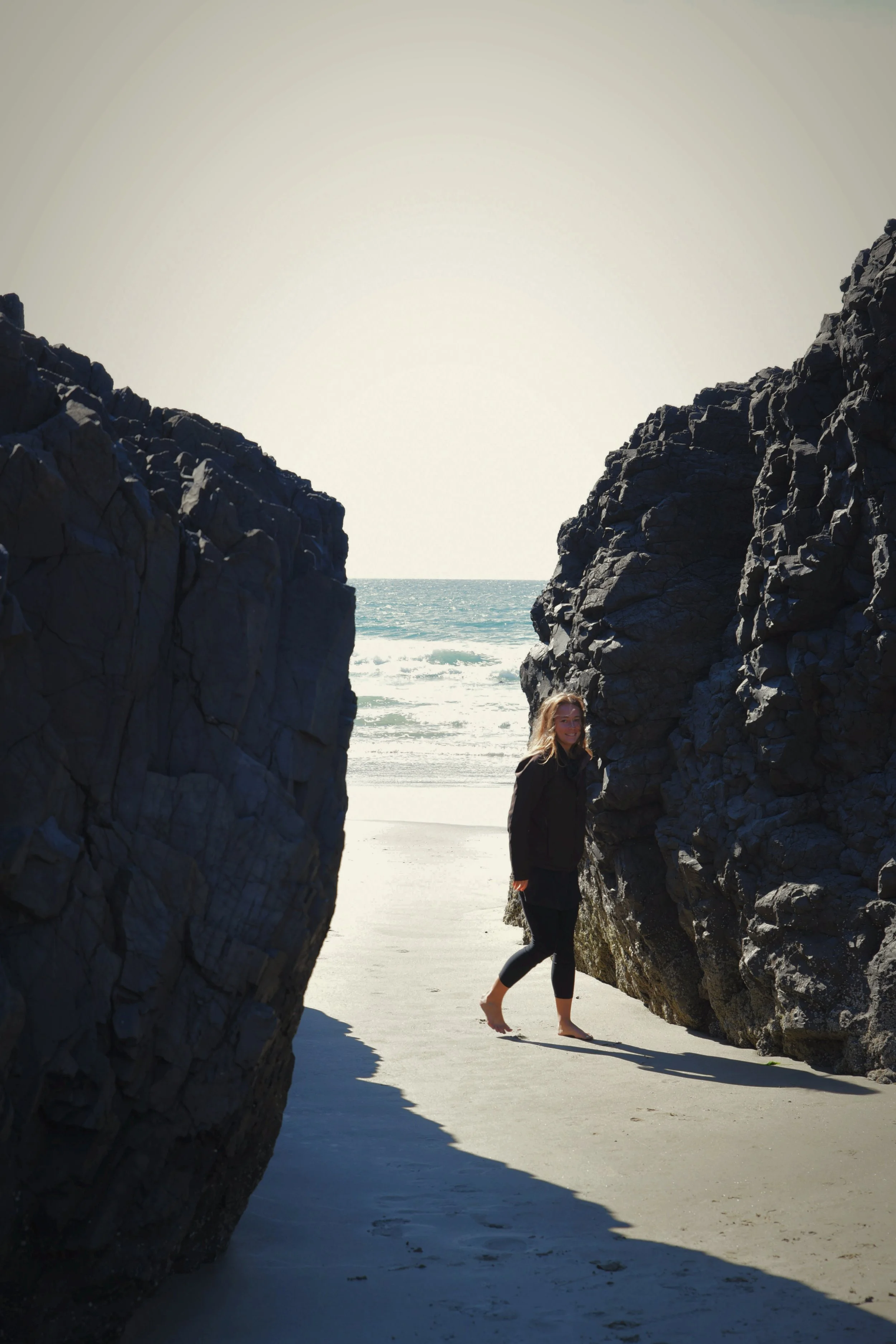 We hardly saw another person while we were visiting Seal Rock State Park.