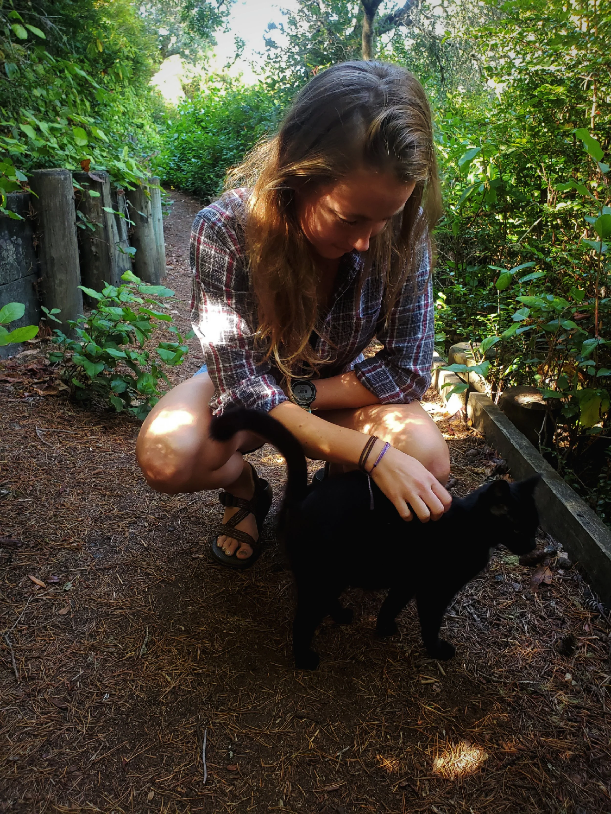 Every trail would be enhanced if a black cat crossed our path.