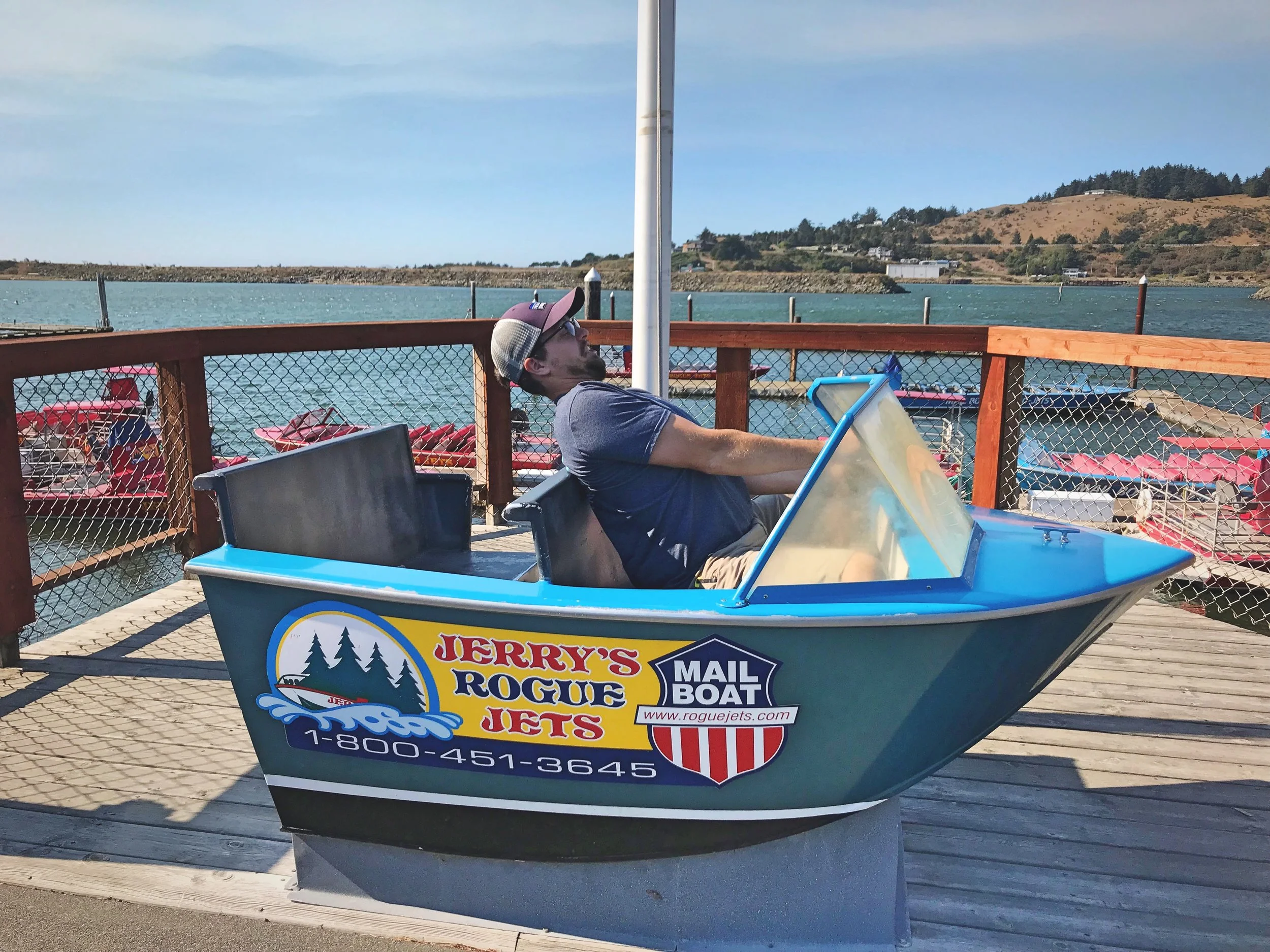 We had a lot of fun just messing around in Gold Beach.