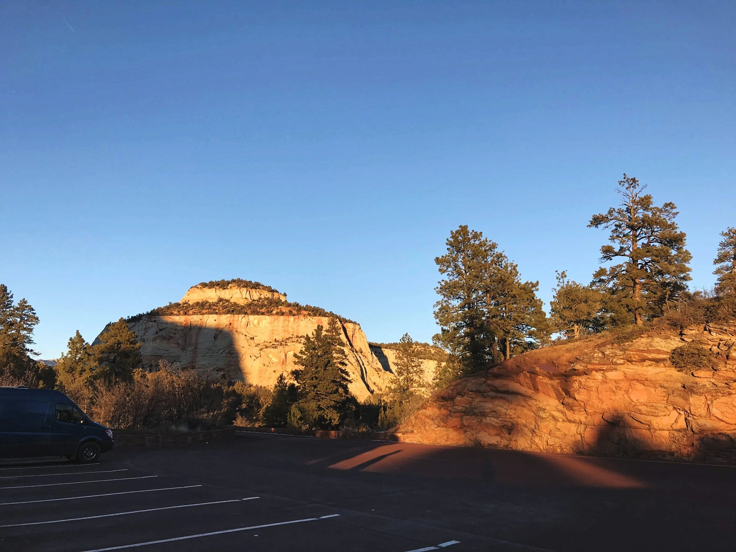 The east side of Zion National Park looks very different than Zion Canyon. We felt like we were the only ones on that side of the park.