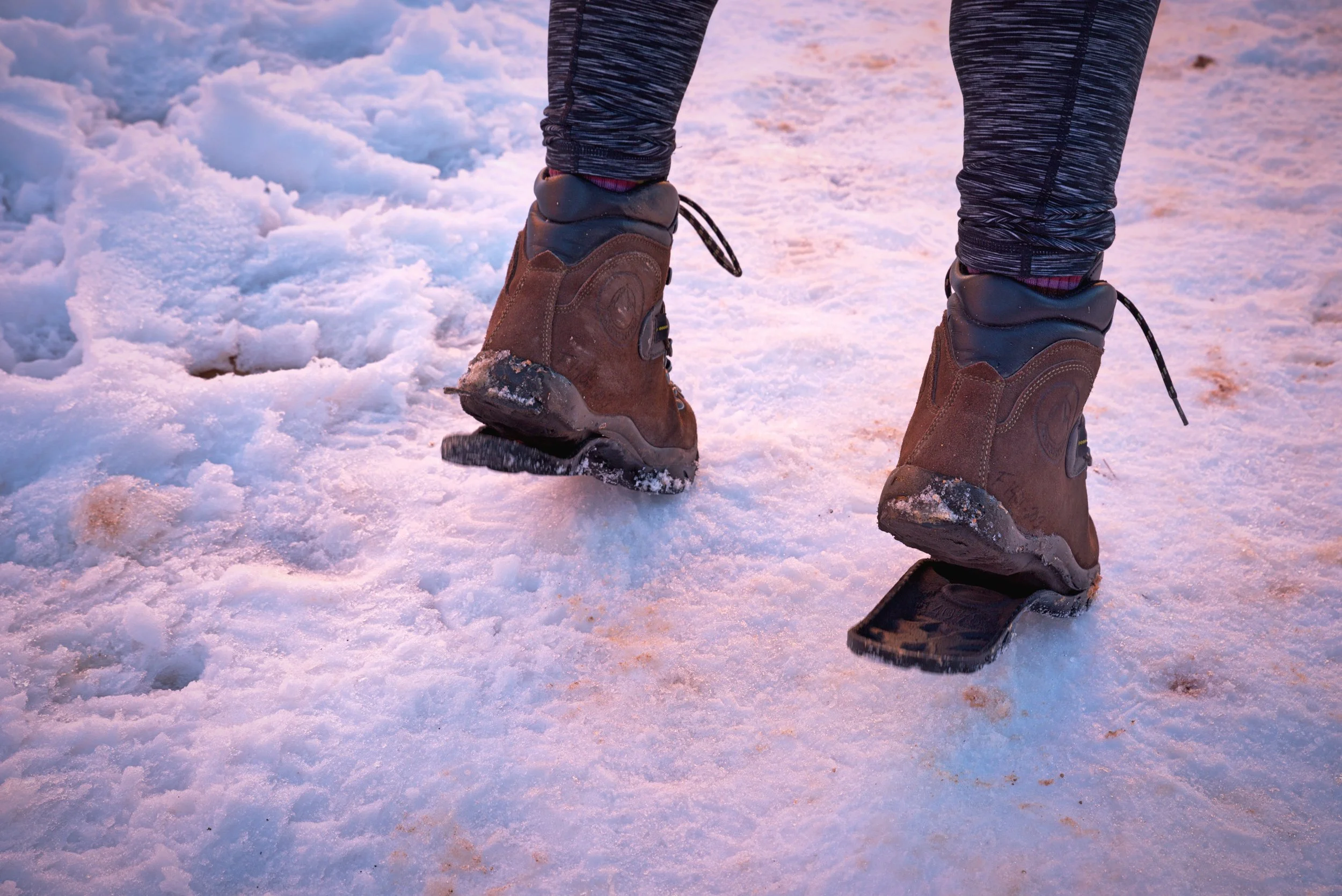 My hiking boots completely fell apart while we were in Bryce Canyon National Park.