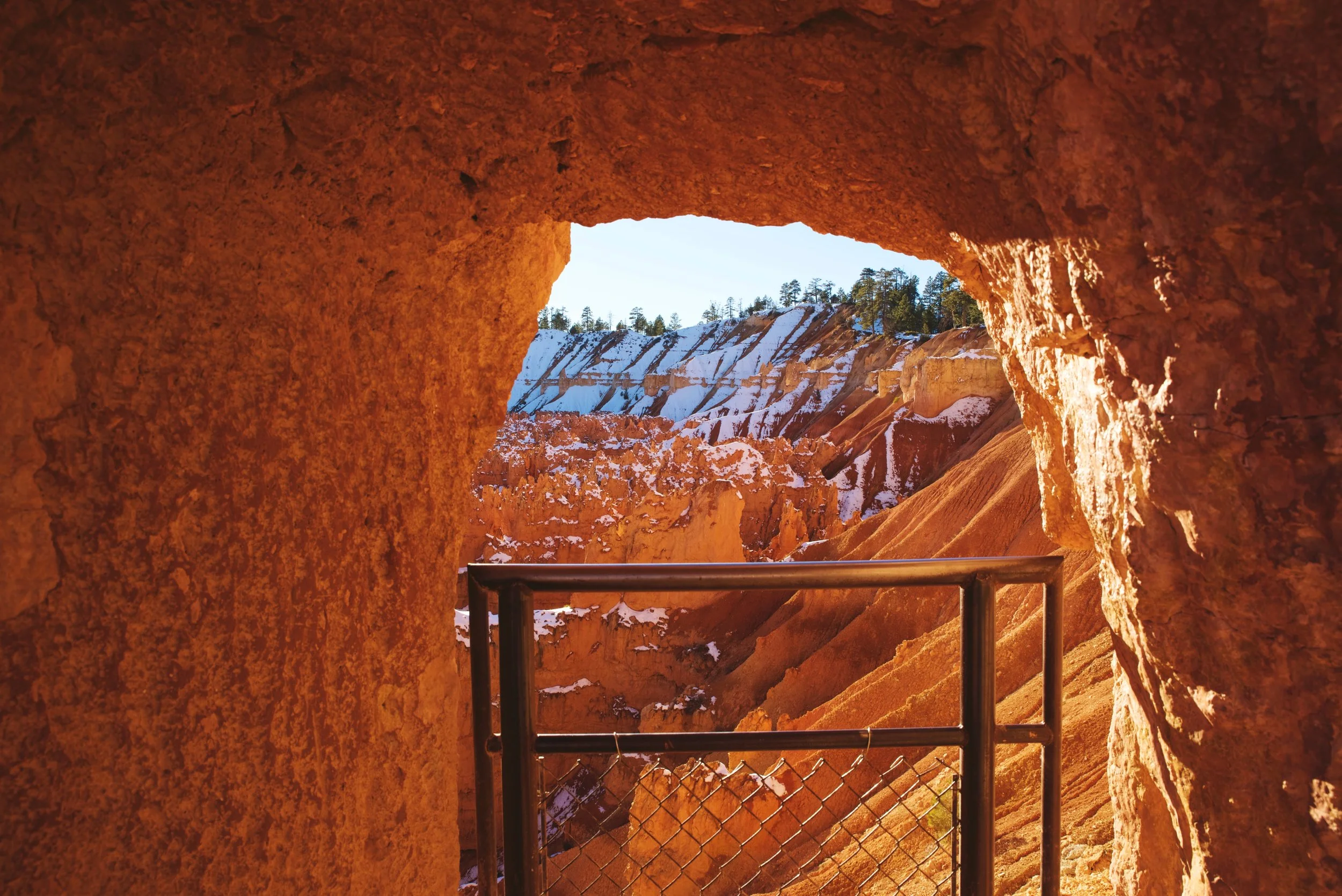 We liked these little doorways that frame the view in many places at Bryce Canyon National Park.