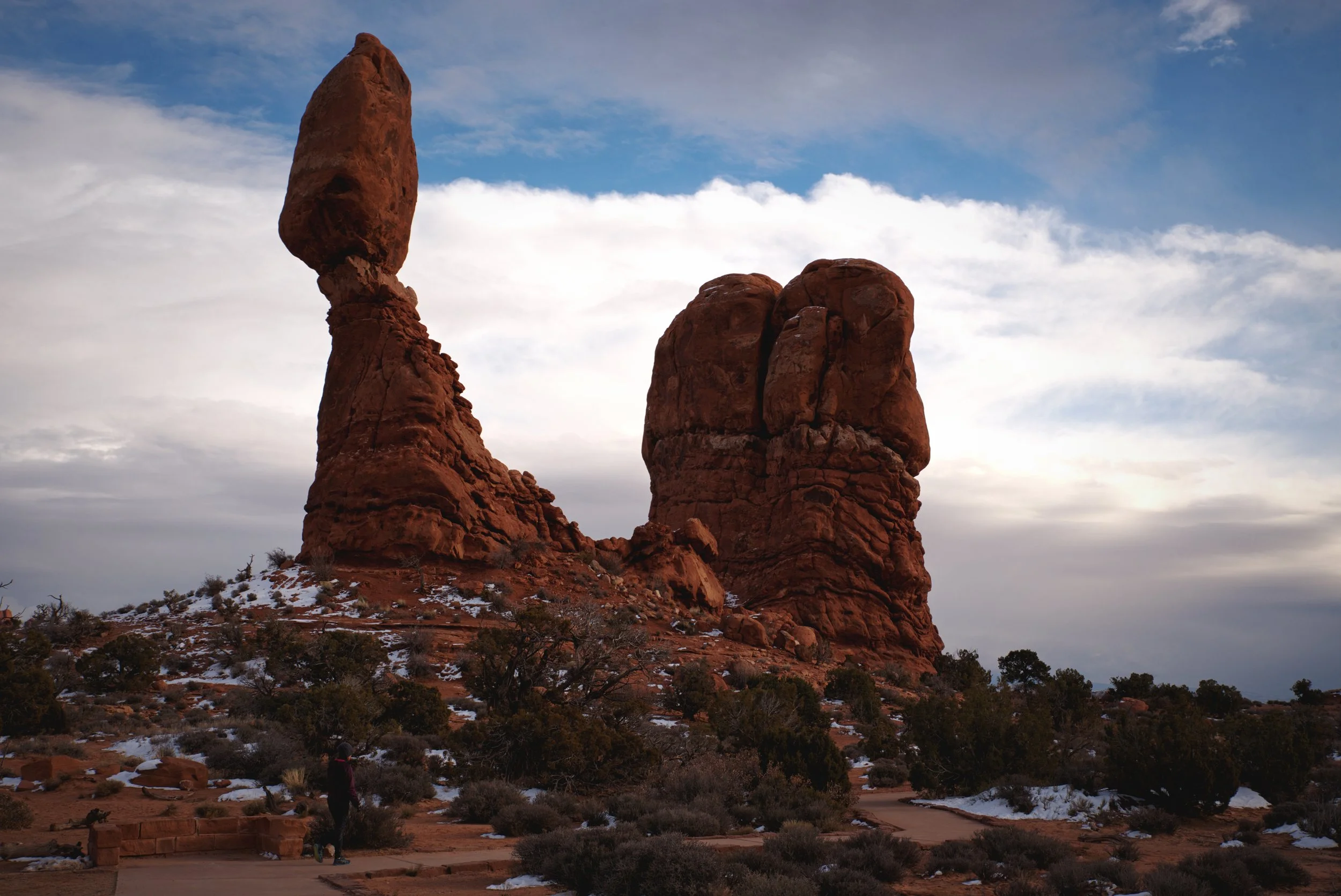 When you look at Balanced Rock it really feels like it could topple at any moment.