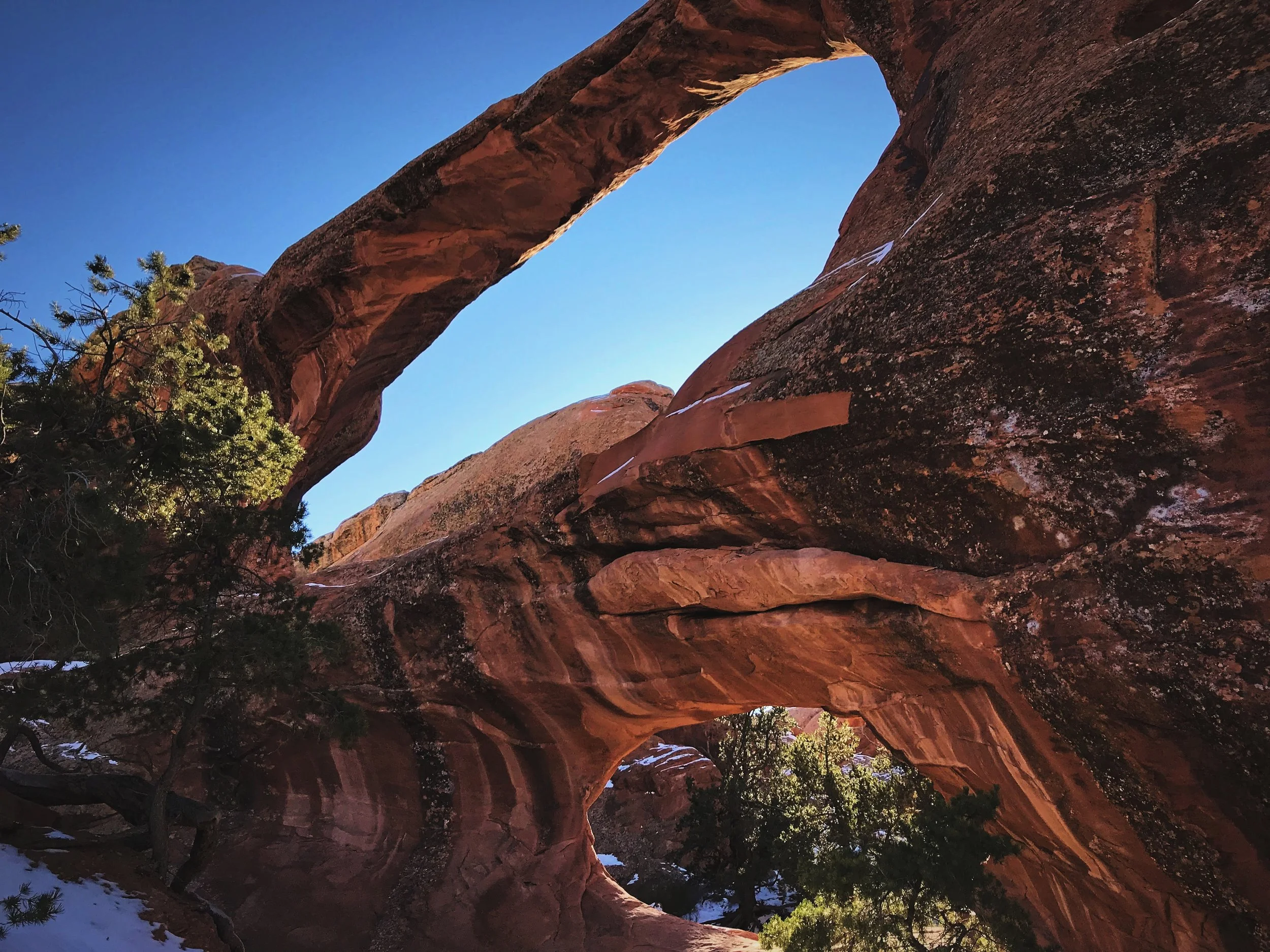 Double O Arch is definitely one of the most impressive arches in the park.