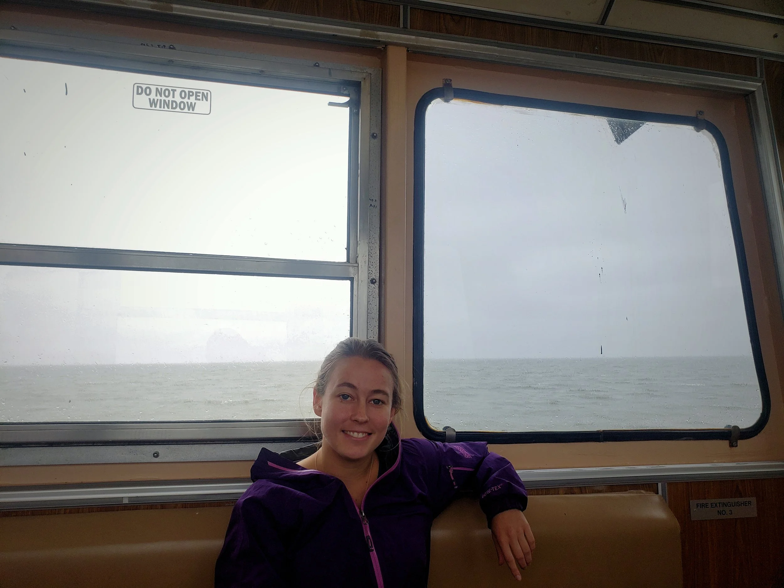 Riding the totally free Ocracoke Ferry is a fun activity for winter in the Outer Banks.