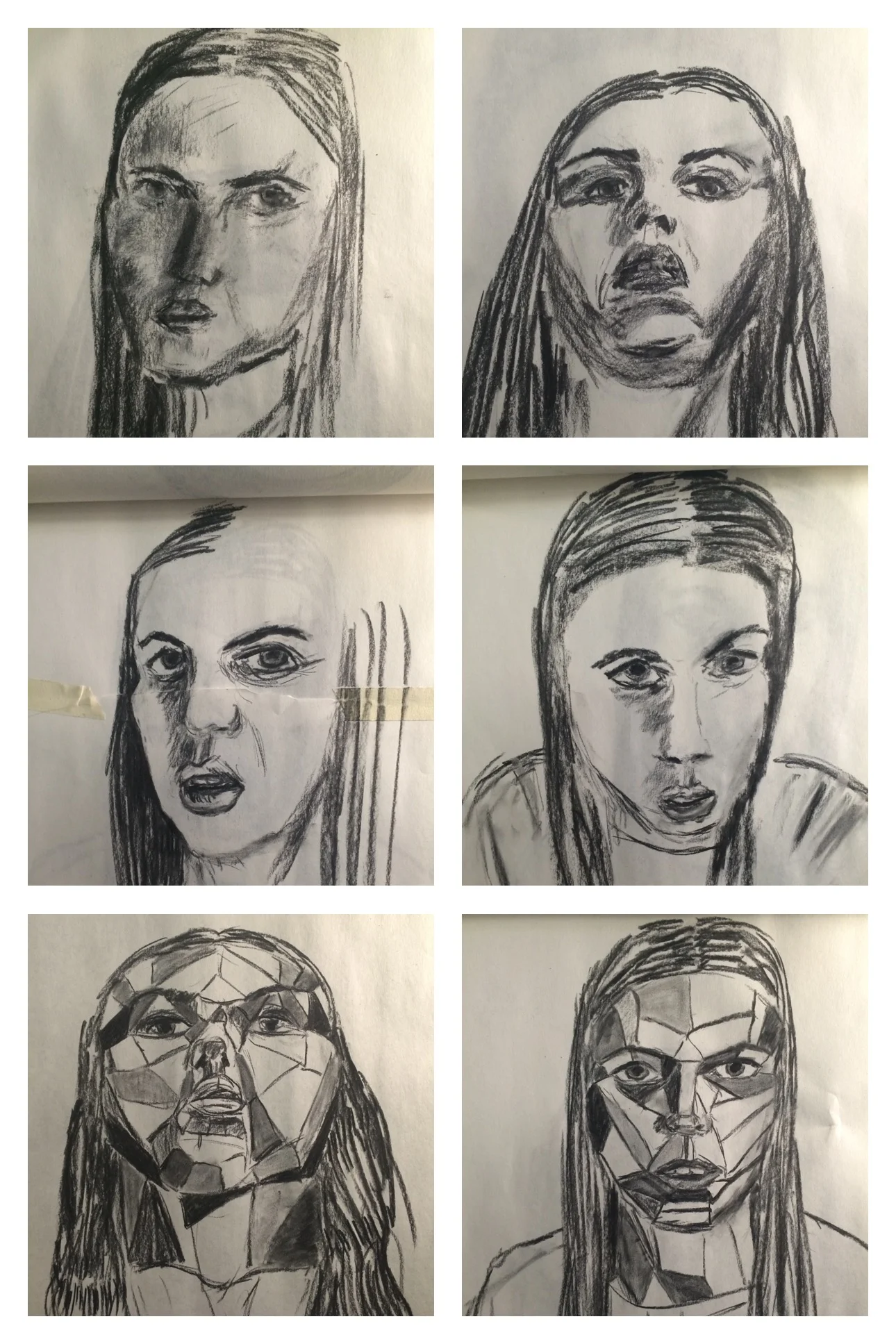 They are all my faces