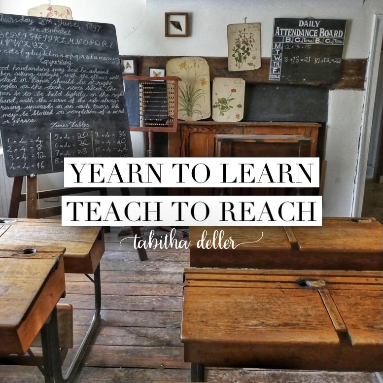 Yearn to Learn. Teach to Reach.