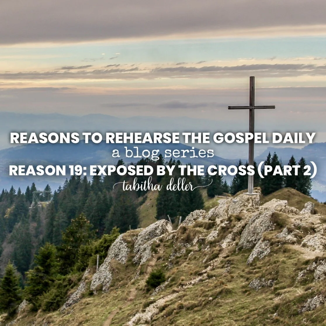 Reasons to Rehearse the Gospel Daily — Reason 19: Exposed by the Cross (Part 2)