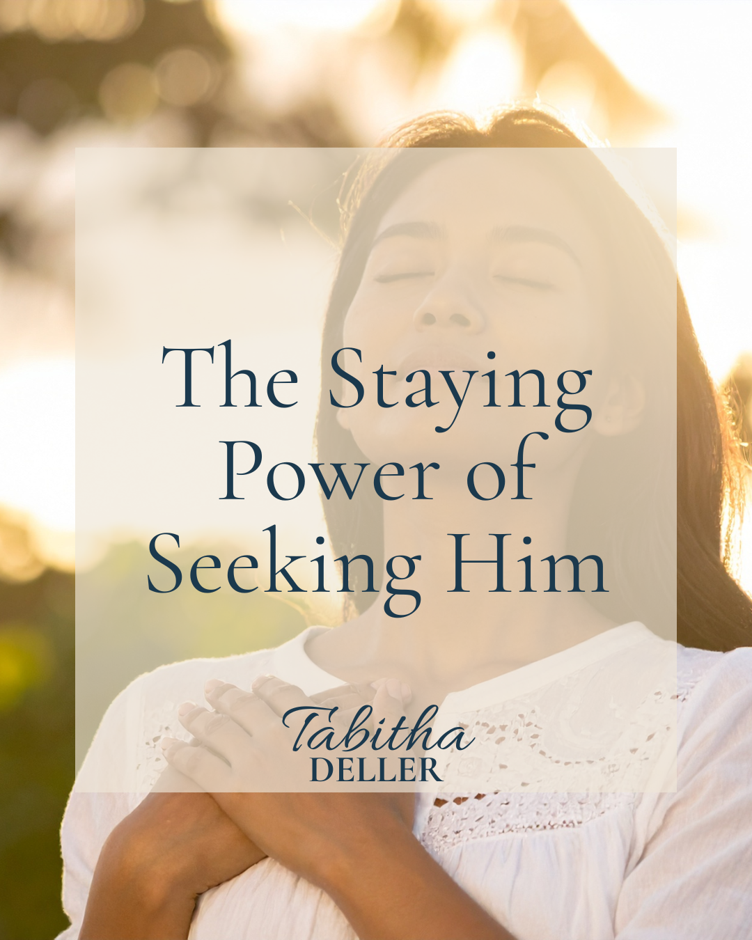 The Staying Power of Seeking Him