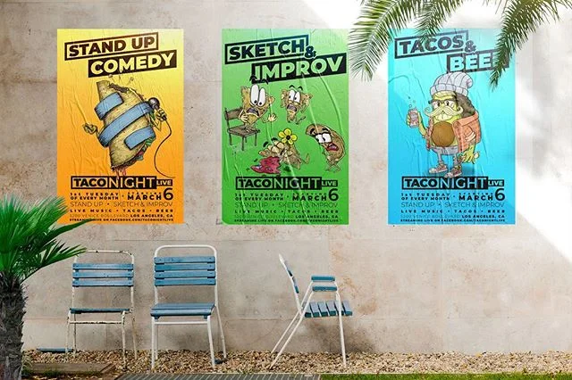 Auditions for stand-ups and sketch/improv teams now. Send a reel to michael@taconightlive.com