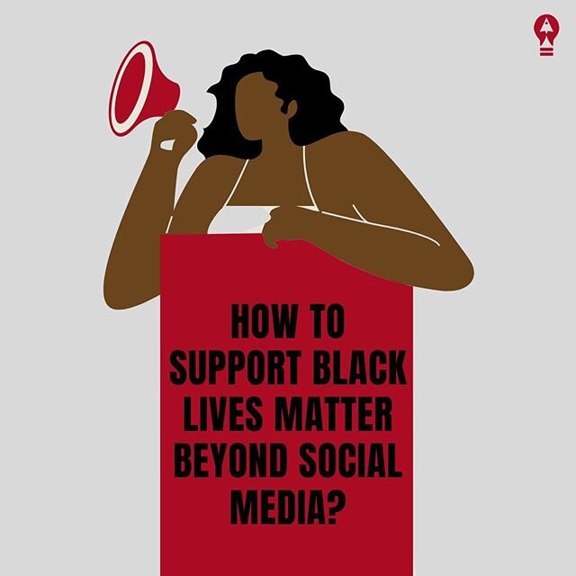 More resources on how to support #BlackLivesMatter linked in our bio! 🖤