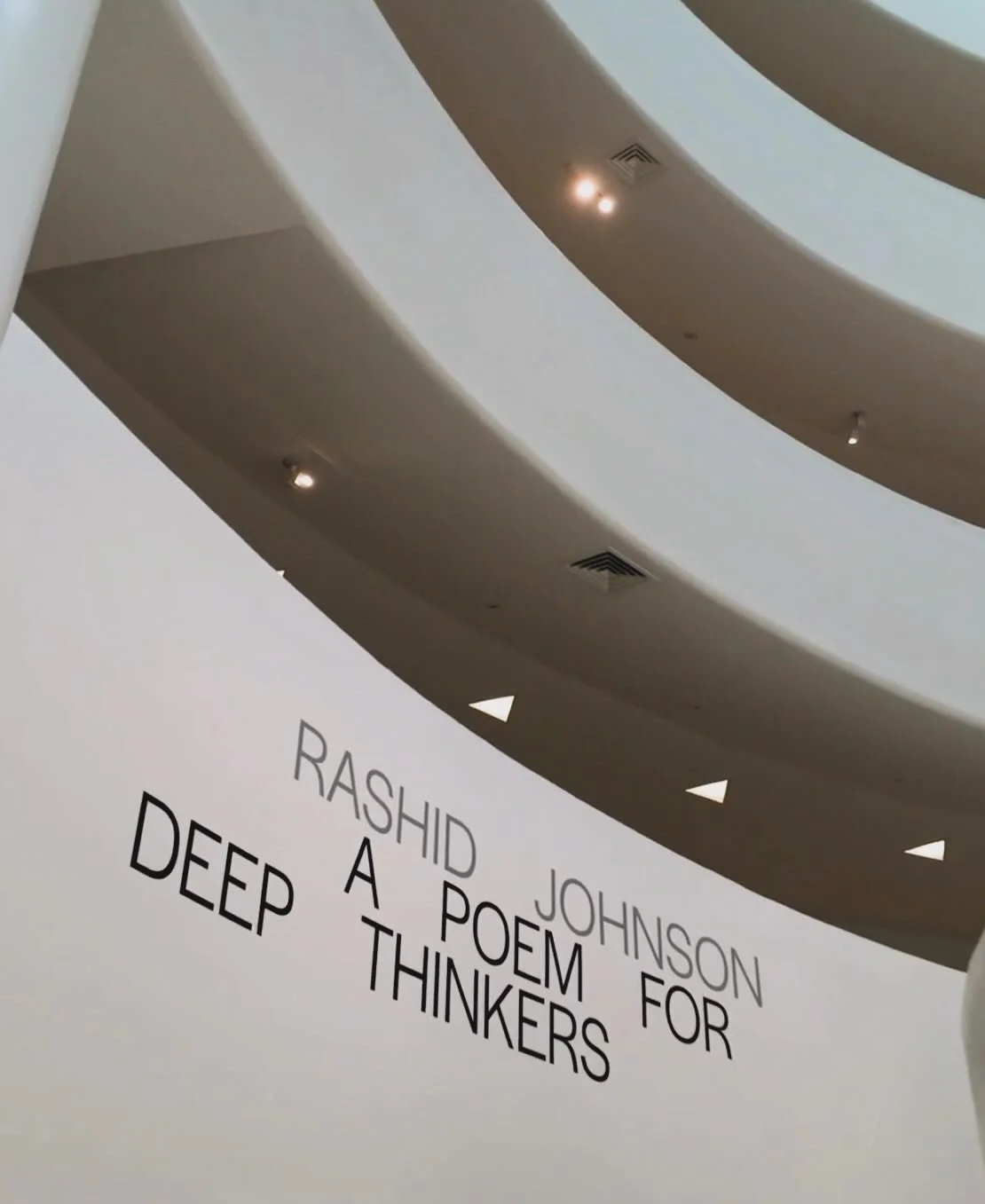 Alexis recently visited Rashid Johnson&rsquo;s exhibit, &lsquo;A Poem for Deep Thinking&rsquo; at the Guggenheim in NYC. Johnson&rsquo;s artistic themes centered around identity and the African American experience through pottery, mosaic, sculpture a