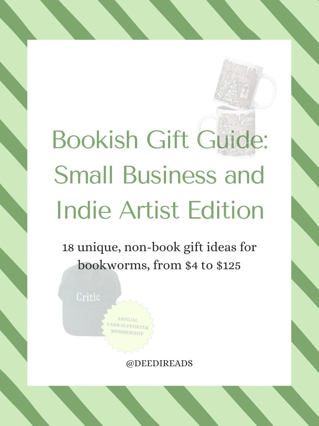 Last year, I published The Ultimate Bookish (Non-Book) Holiday Gift Guide, which was a TON of fun to put together. The problem was, I knew I couldn&rsquo;t top it.
⠀⠀⠀⠀⠀⠀⠀⠀⠀
So instead, I decided to complement it. And &mdash; because I don&rsquo;t kn