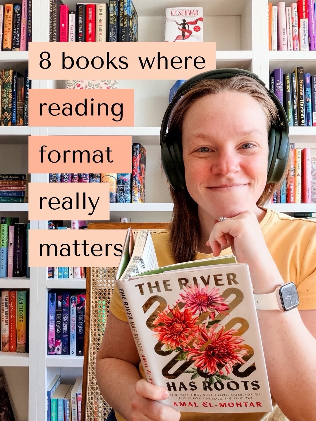 Let&rsquo;s talk format! [TY @prhaudio for the marked gifted audiobooks 🙏🏼]
⠀⠀⠀⠀⠀⠀⠀⠀⠀
If you&rsquo;ve been here for any length of time, you know I love a great audiobook. And you know I love a tandem read (aka reading the print copy of a book while