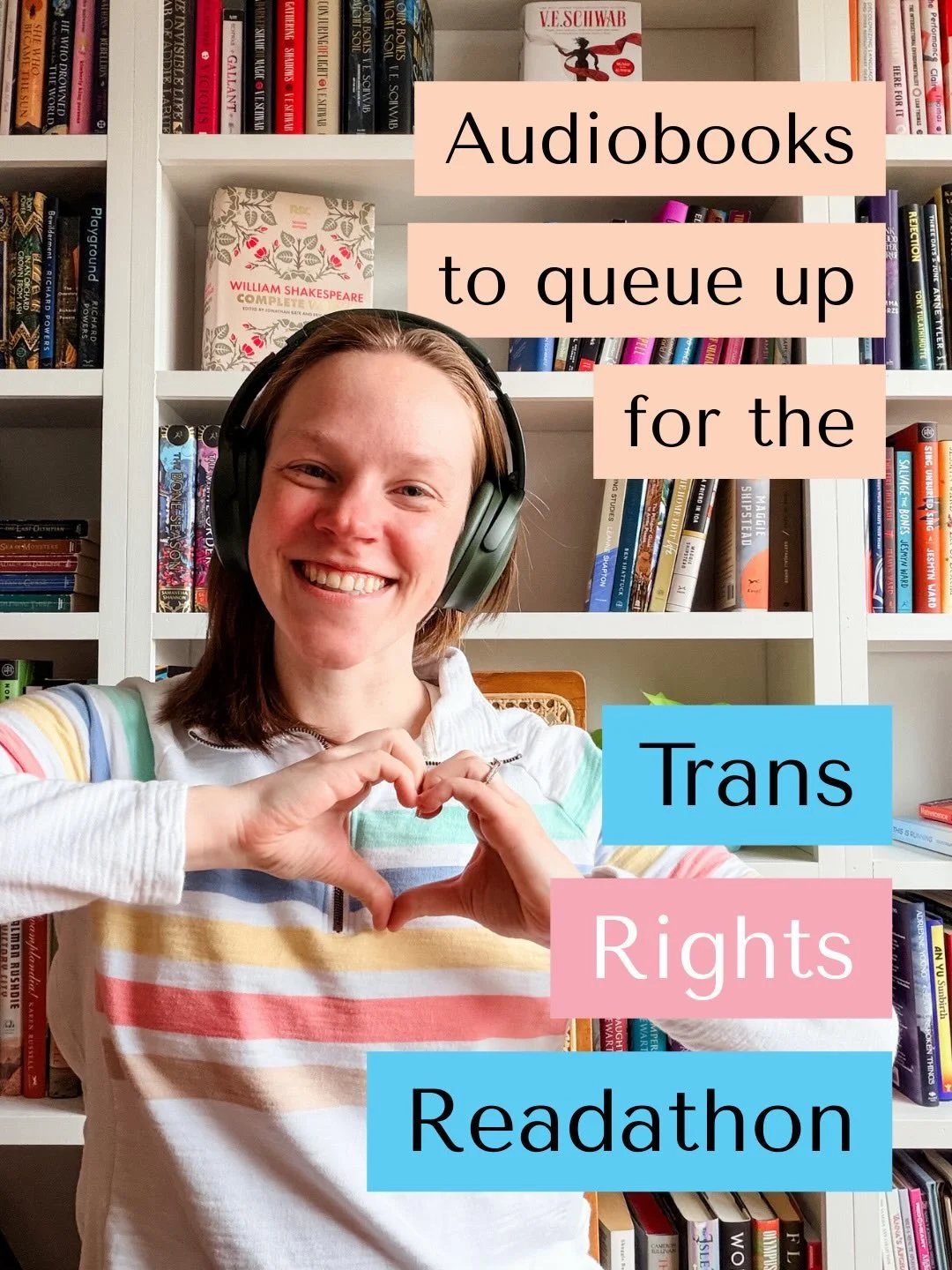 Happy #transrightsreadathon eve!! I&rsquo;ve seen quite a few posts with recommendations over the past few days (so if you need more, definitely peruse the hashtag), but I wanted to focus specifically on audiobooks because there are SO many good ones