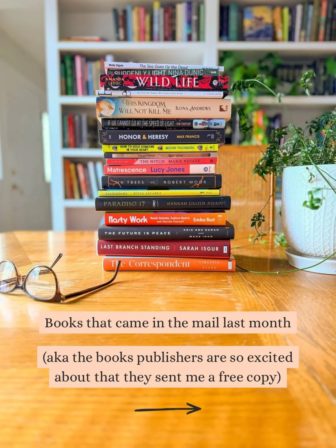 Swipe to the end for something silly 🌳🤗 and thank you to all the tagged publishers for these gifted books!

(And also sorry that I am very behind on showing off bookmail 😅)

Paradiso 17 and This Kingdom Will Not Kill Me are calling my name SOON!! 