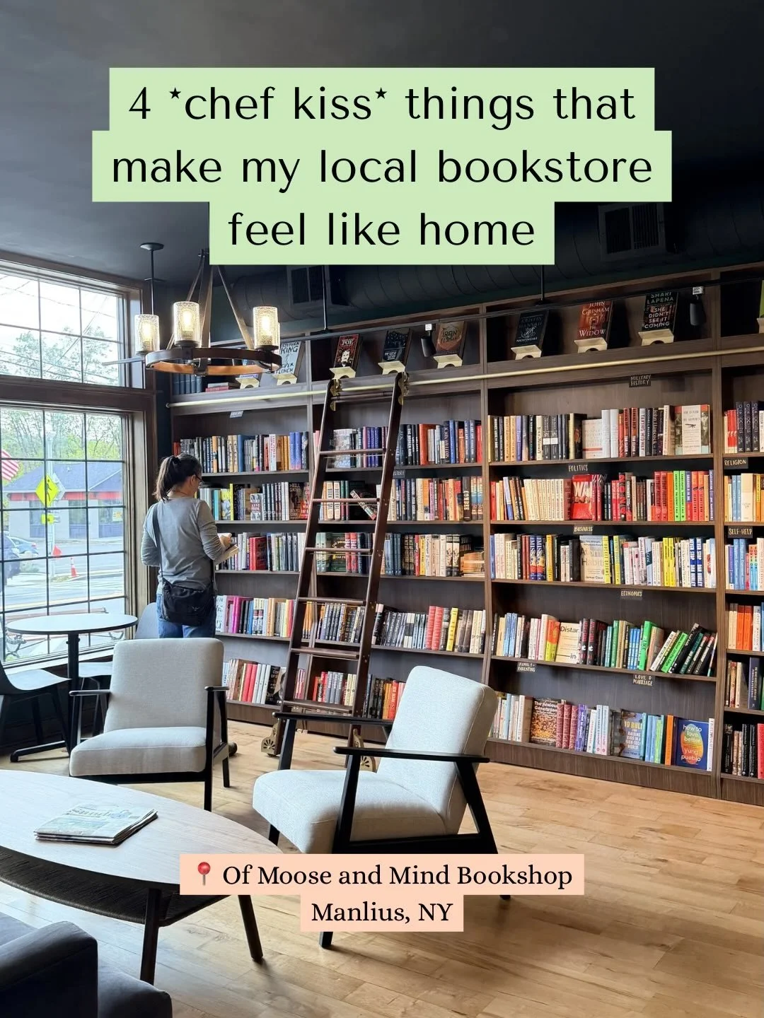 The most wonderful Saturday of the year is almost here&hellip;#IndieBookstoreDay! I&rsquo;m planning to crawl around a few local shops, but @ofmooseandmindbookshop is going to be my first.

PSA, @librofm is currently running an Indie Bookshop Appreci