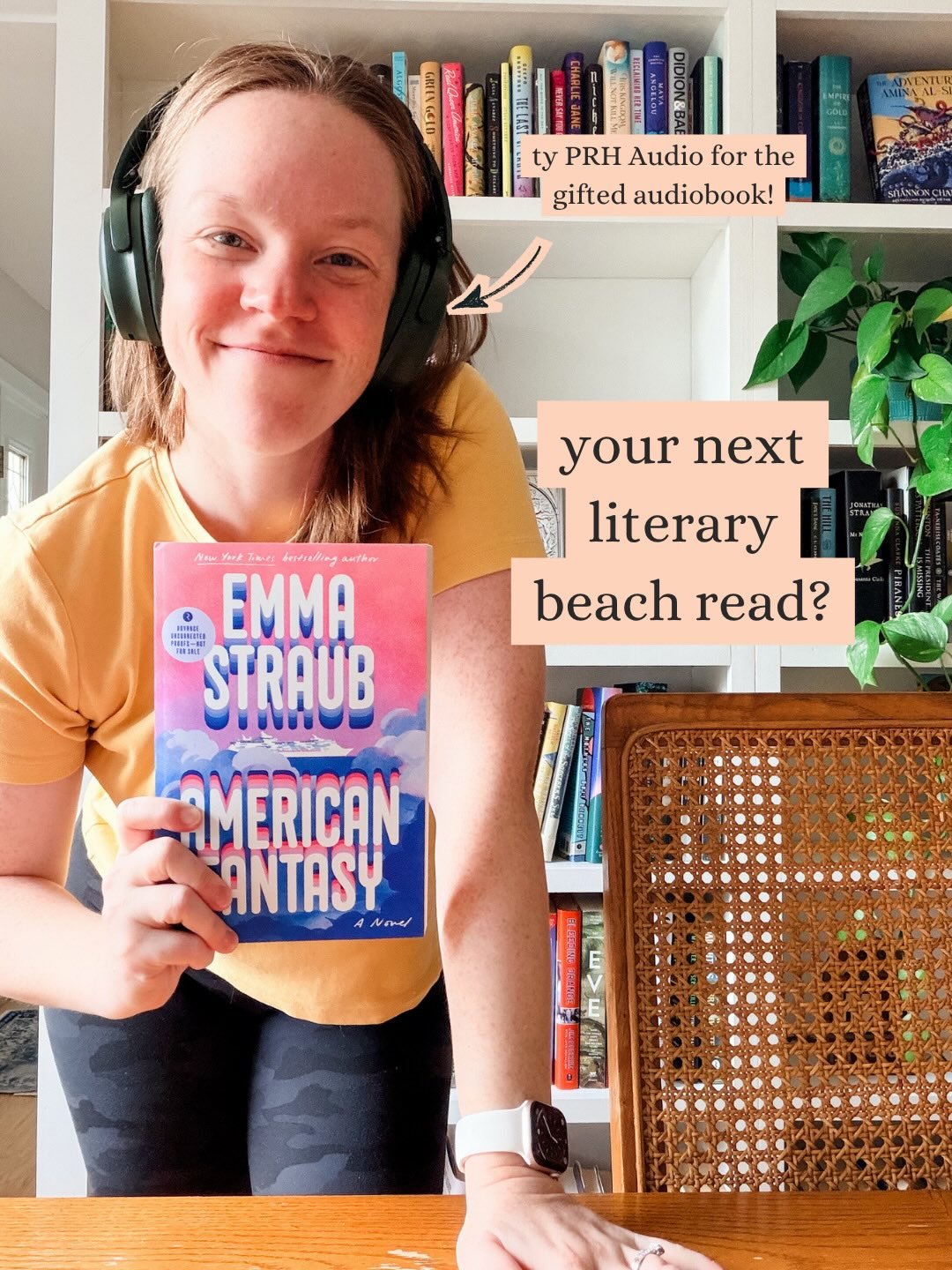 One thing about me, if there&rsquo;s a new Emma Straub, I&rsquo;m gonna read it. And how can you resist a BOY BAND CRUISE STORY??
⠀⠀⠀⠀⠀⠀⠀⠀⠀
Big thanks to @prhaudio and @riverheadbooks for the audio and print copies of this one, respectively! 🫶🏼