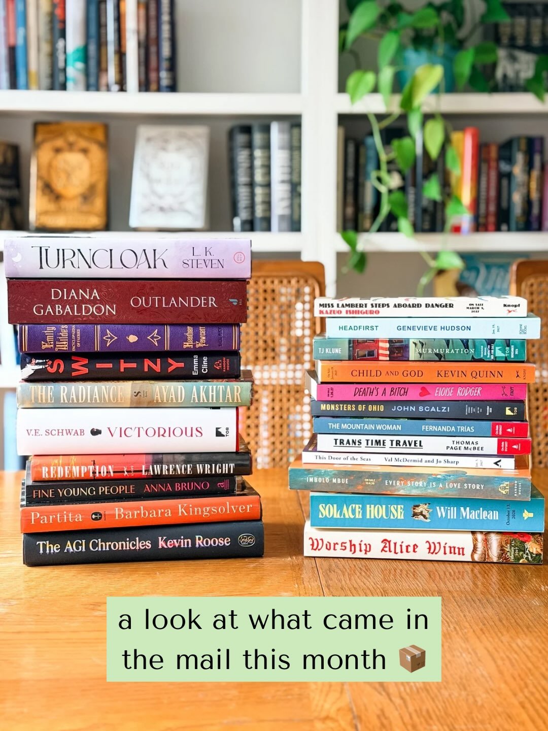 It&rsquo;s BOOKMAIL ROUNDUP time and y&rsquo;all the publishing gods were GENEROUS this month! (tysm to all the tagged publishers 🙏🏼)

I don&rsquo;t usually run out of space in these posts, but I had to skip Switzy, Partita, AND Victorious. But I f