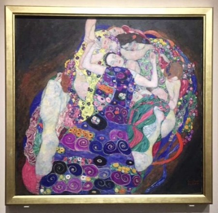 The Virgin, Gustav Klimt, 1913, National Gallery in Prague