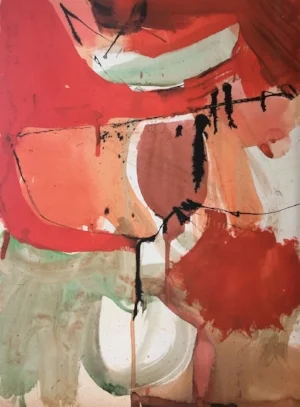 Richard Diebenkorn, Untitled , 1952-1953, Watercolor and ink on cardboard
