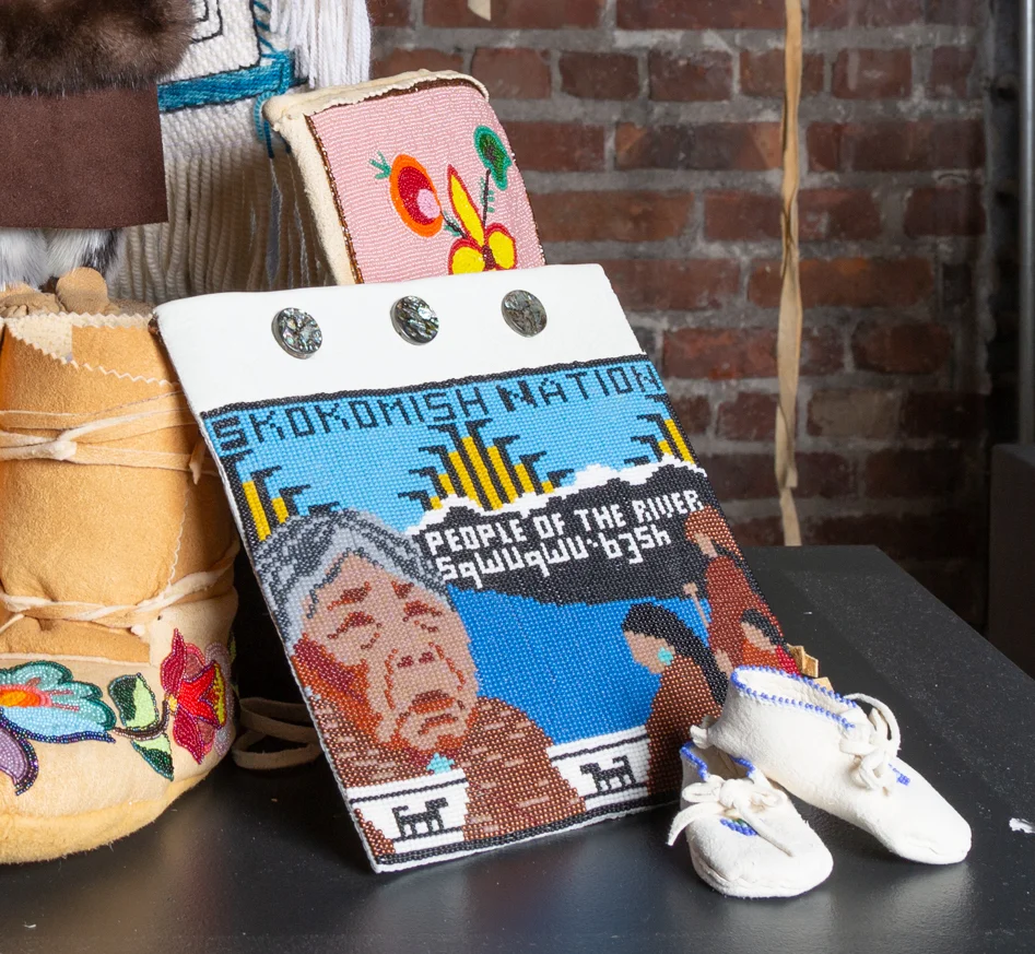 Elderly Skokomish Woman Bag