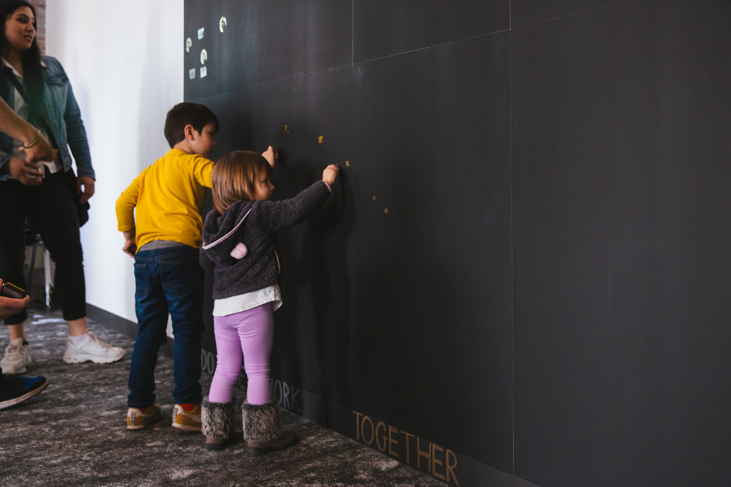 yəhaw̓ Family Event - Creating Our Sky (activity documentation)