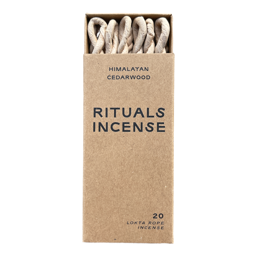 Himalayan Cedarwood Rituals Incense - 20 Lokta Rope Sticks