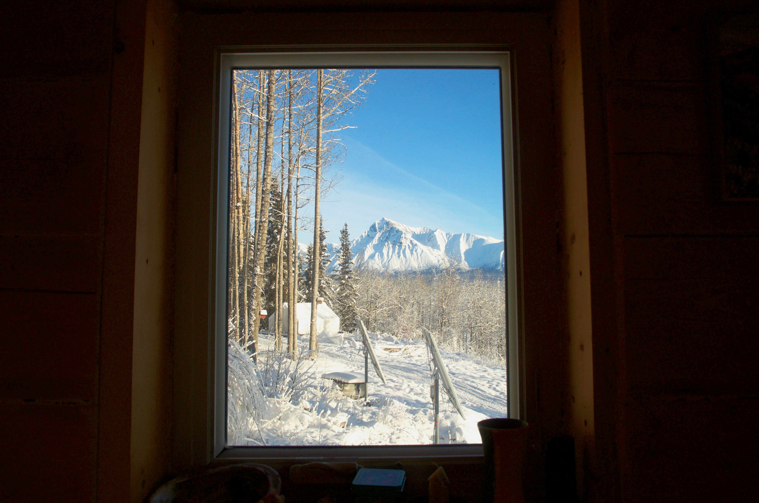 The view out Greg Runyan and Kristin Link's window