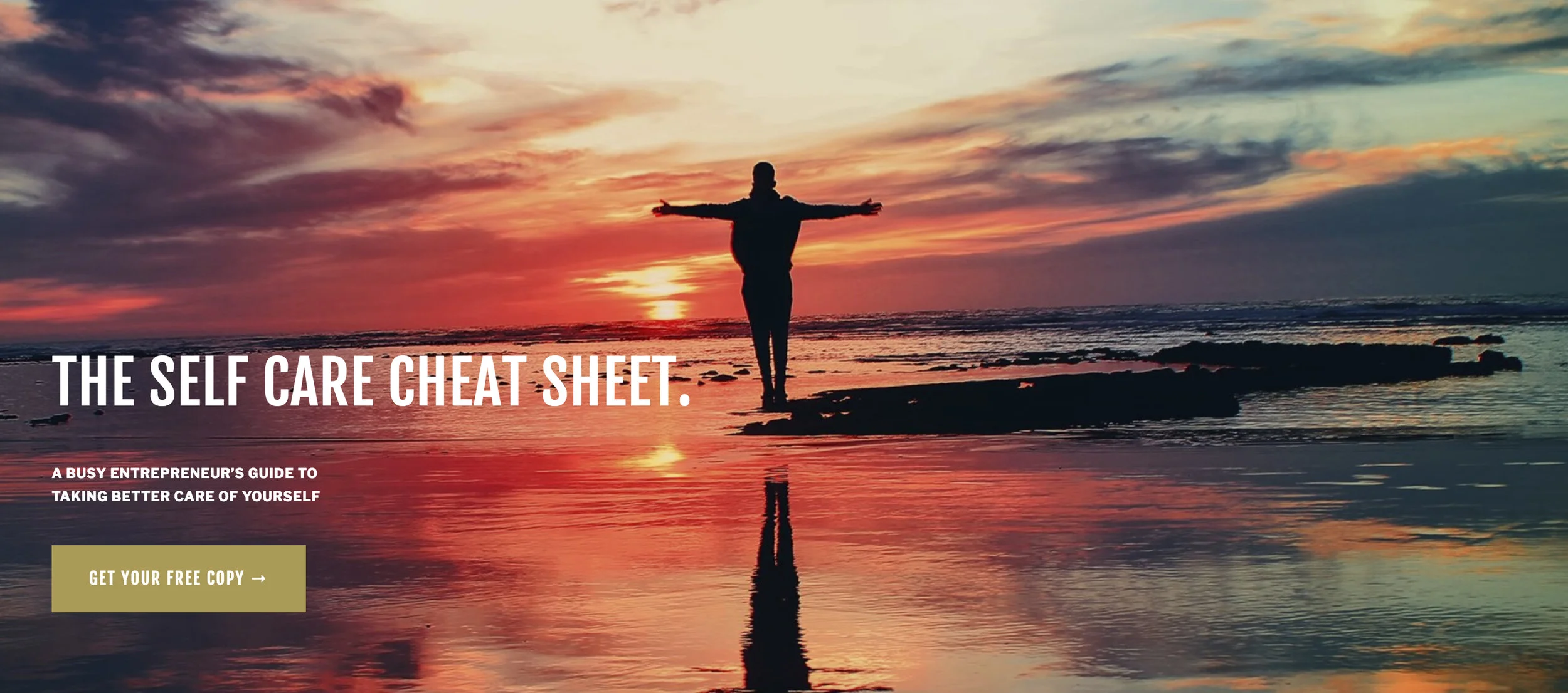 THE SELF CARE CHEAT SHEET