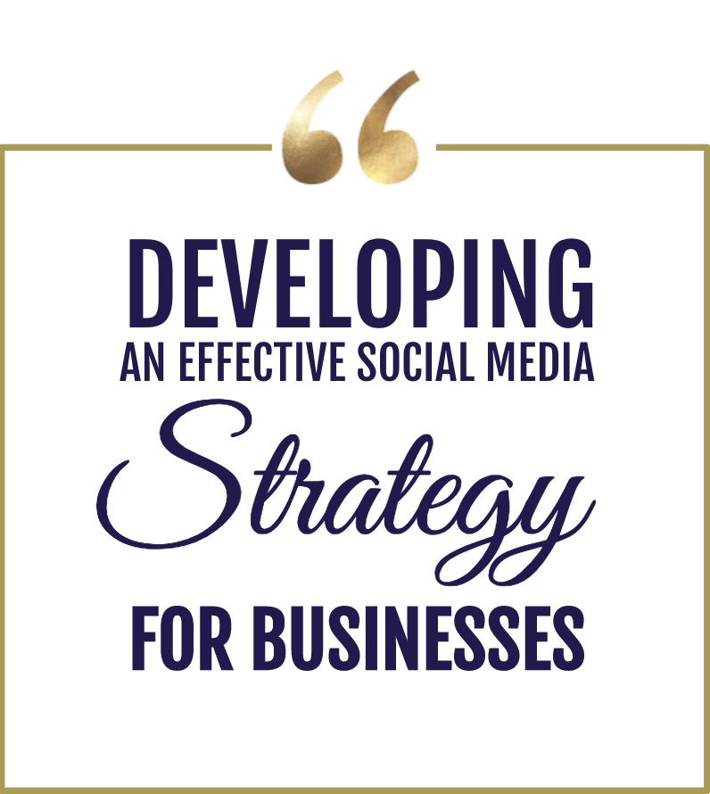 LEVERAGE SOCIAL MEDIA TO ACHIEVE BUSINESS OBJECTIVES Effective social media marketing doesn’t happen by chance. Click here to learn more about Social Media Strategy Development