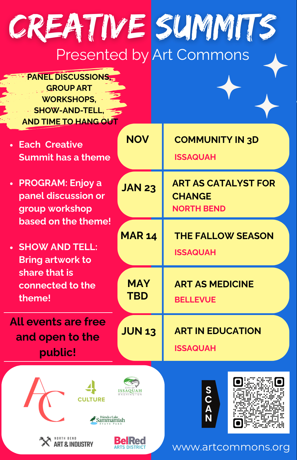FLSSP and Art Commons Present: The Fallow Season, a Creative Summit