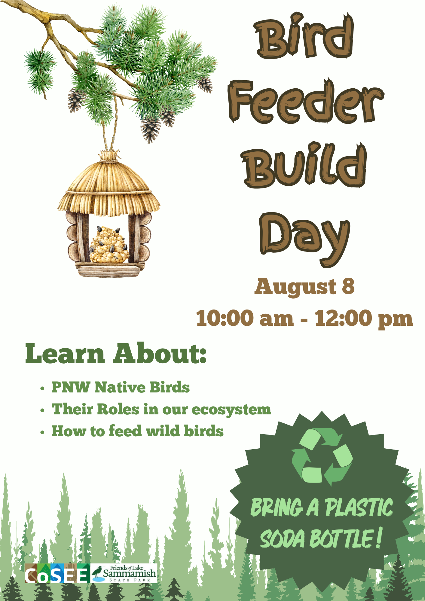Bird Feeder Build Day