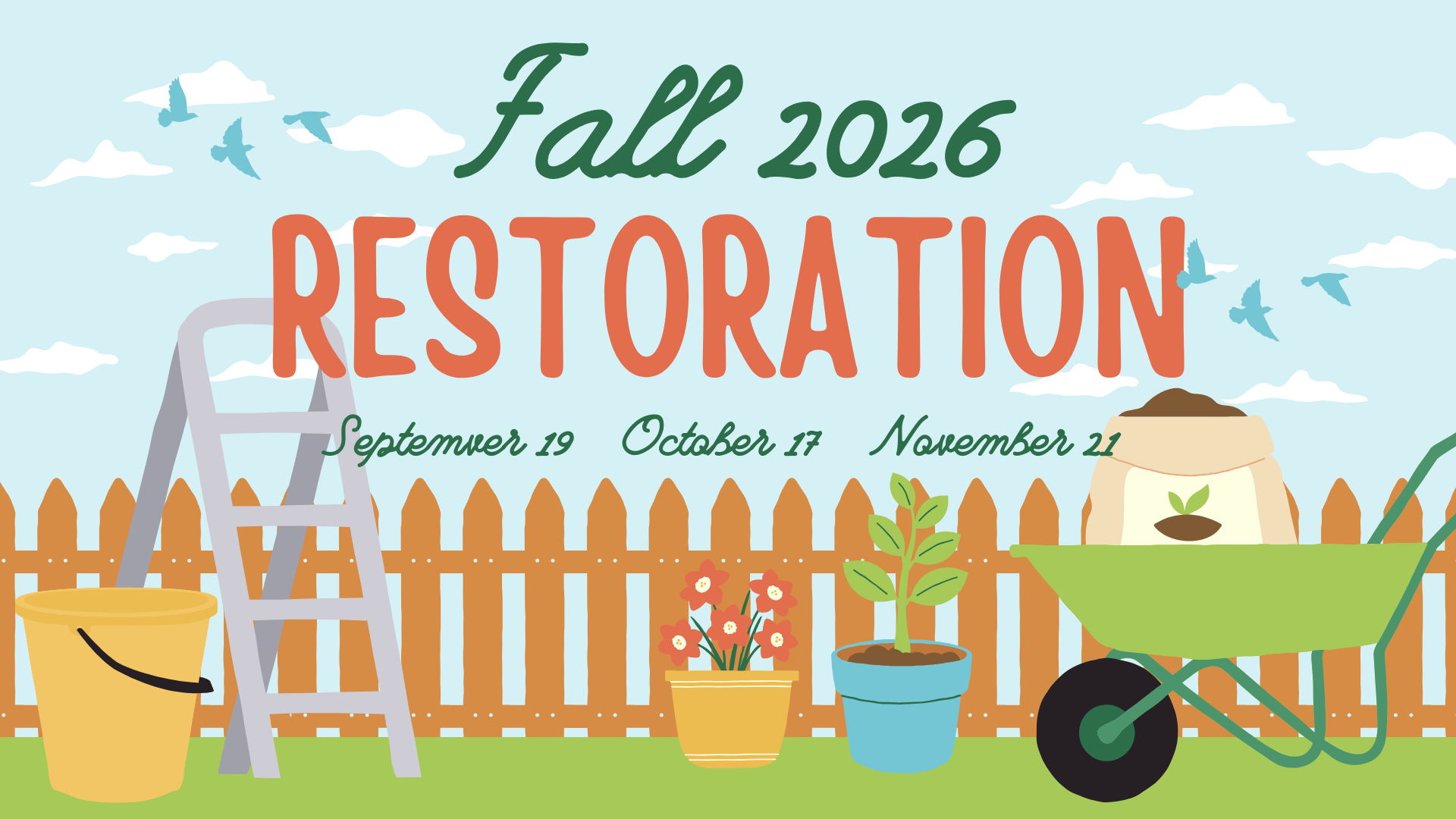 Fall Restoration Series- September