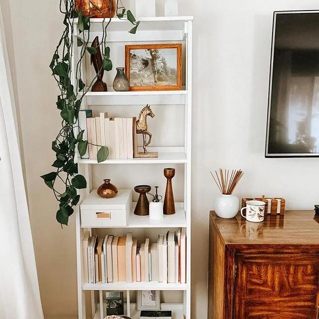 Here’s a pic of the bookshelf I’ve been staring at for 4 weeks.