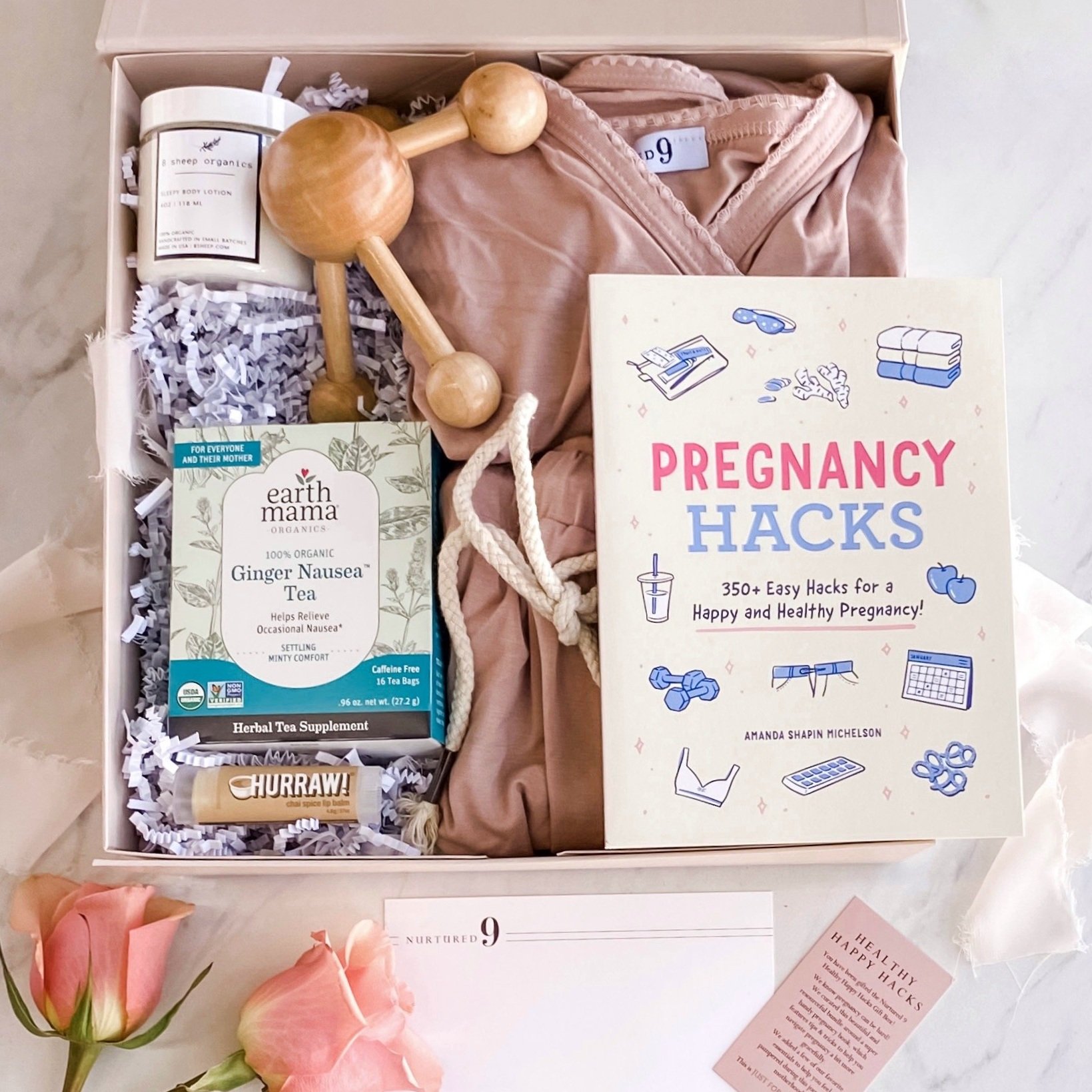 The Nitty Gritty Gift Box with Postpartum Hygiene Essentials — NURTURED 9