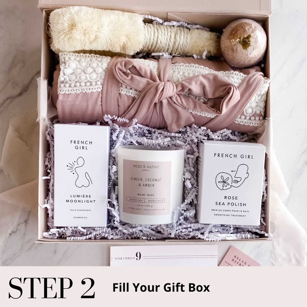 New Mom Care Package, Postpartum Gift Box, Expecting Mother, Third