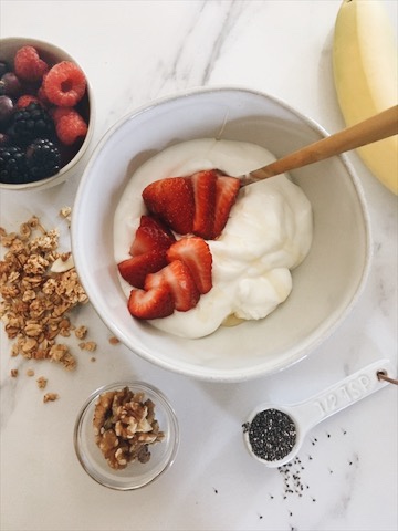 Copy of Greek Yogurt Parfait Bowl