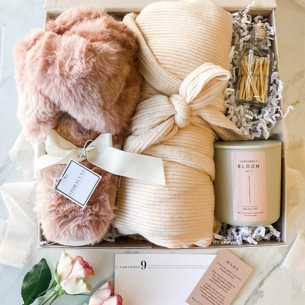 Postpartum Recovery Gift Box  New Mom Care Package — NURTURED 9