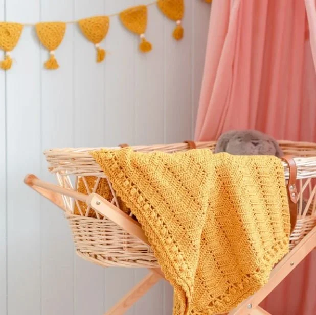HandCrocheted Blanket for Newborns — NURTURED 9
