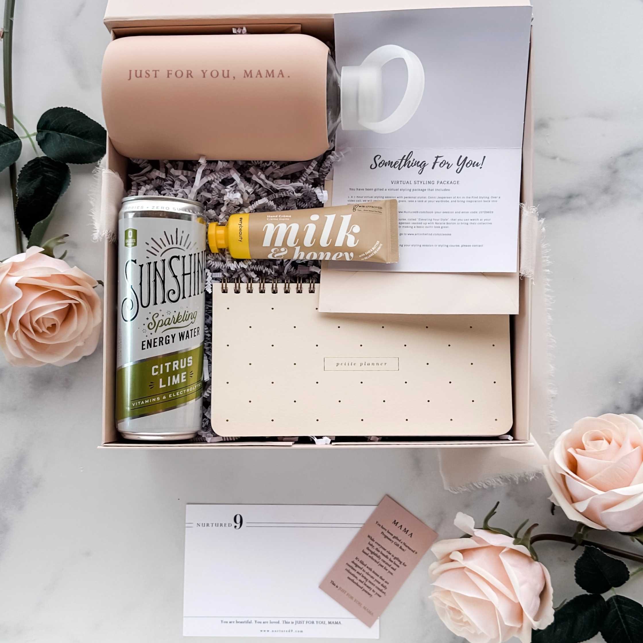 The Peaceful Postpartum Gift Box - Care Package for New Mom — NURTURED 9