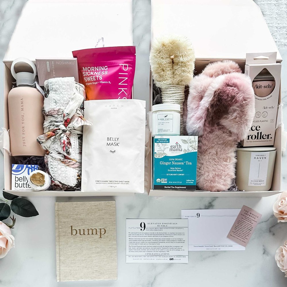 Pregnancy Essentials Bundle | Mom-to-Be Care Package — NURTURED 9