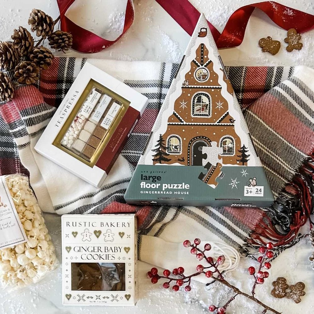 Baby Christmas Gift Basket  New Baby Snow Gift Box — NURTURED 9