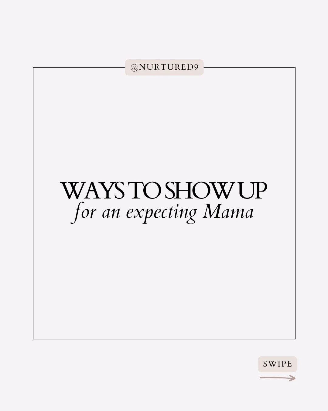 Small acts, big impact. Swipe for meaningful ways to support the expecting mamas in your life 💕