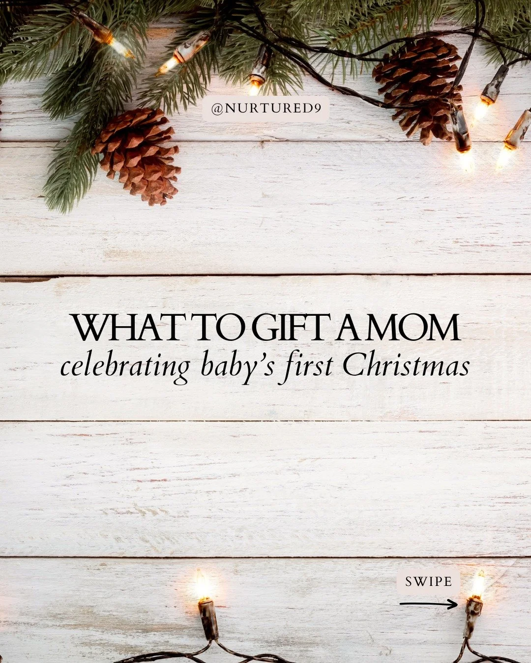 Baby's First Christmas 🎄✨ 

There's nothing quite like celebrating this magical milestone. If you're searching for the perfect gift for a new mom, here are some thoughtful ideas she and baby will treasure together.