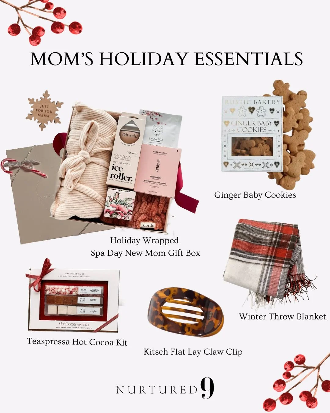 Making the holiday magic happen doesn't mean doing it all alone... These essentials are here to support you through the chaos and the joy! ✨🌲🎁