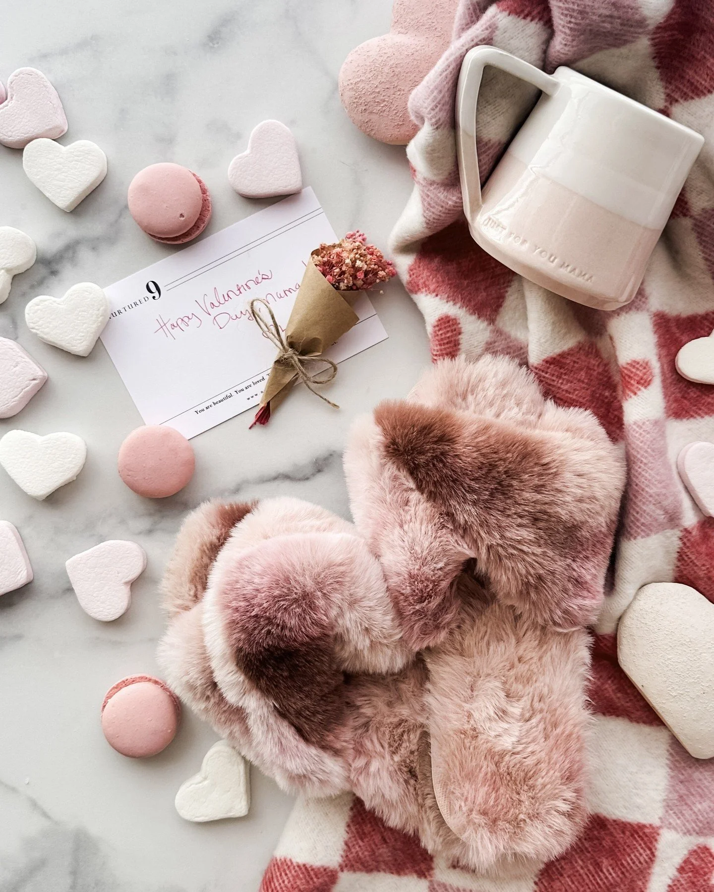 Happy Valentine's Day to every mama out there &mdash; you're doing beautifully 🤍