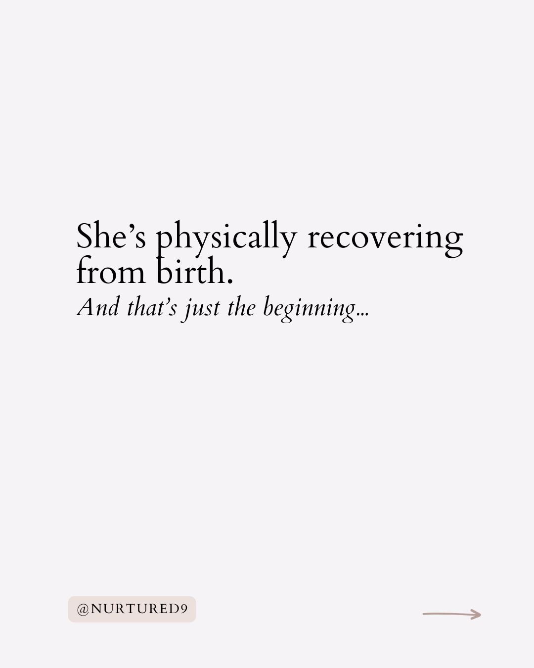 Moms' bodies and minds go through SO much before and after pregnancy &mdash; yet so often all the attention goes to the baby. 🤍 If you know a new mom, check on her too. New moms need love in ways big and small.⠀⠀⠀