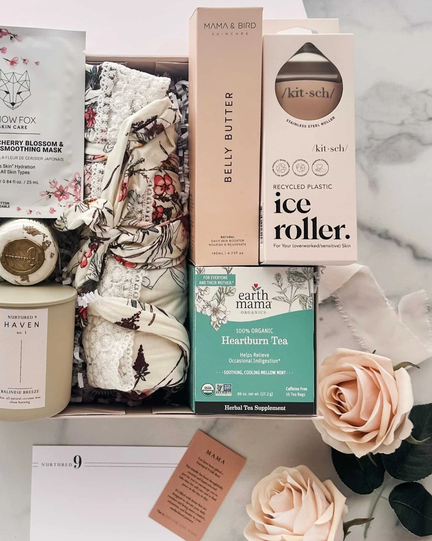 ✨ The second trimester deserves all the love. ✨
Our Second Trimester Elevated Essentials Pregnancy Gift Box wraps mom-to-be in pure comfort &mdash; Heartburn Tea, shower steamers, Belly Butter, a silky robe, and so much more. Pregnancy-safe, bump-app