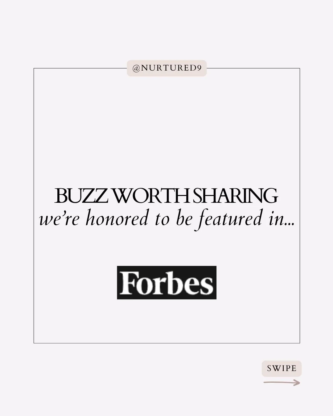 Forbes-approved and mama-obsessed. 💛🎉

We're so honored to be featured in @Forbes "29 Of The Best Gifts For New Moms" &mdash; seeing Nurtured 9 alongside some incredible brands is a pinch-me moment we'll never forget.

Know a new mom who 